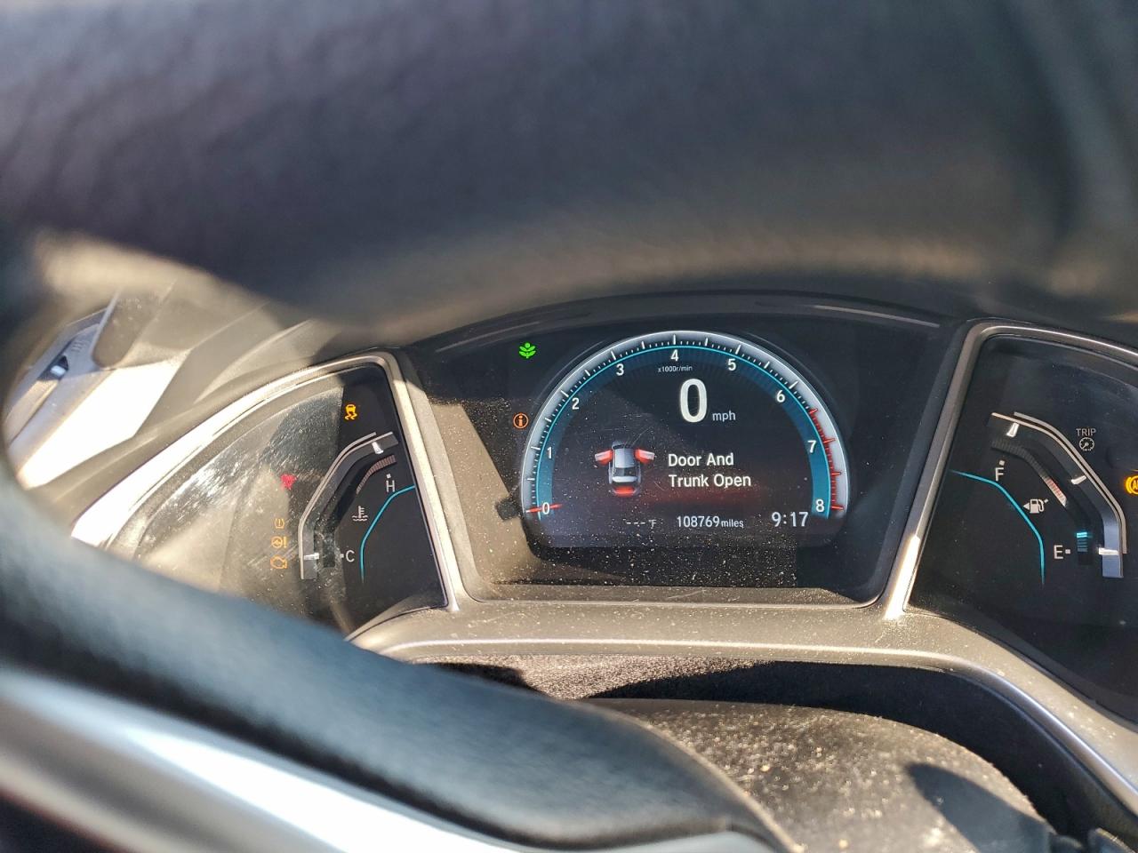 2016 HONDA CIVIC EX photo 9