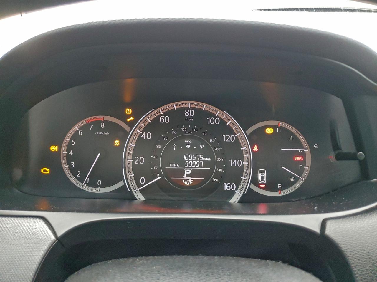 2013 HONDA ACCORD LX photo 9