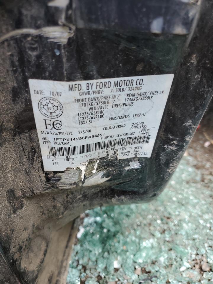 2008 FORD F150 photo 12