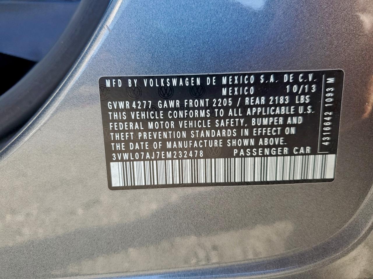 2014 VOLKSWAGEN JETTA SEL photo 12