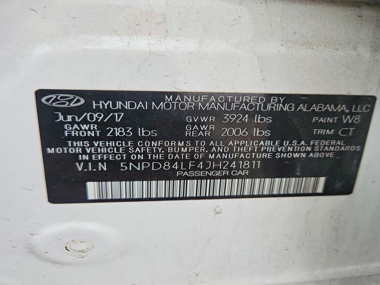 2018 HYUNDAI ELANTRA SEL photo 12