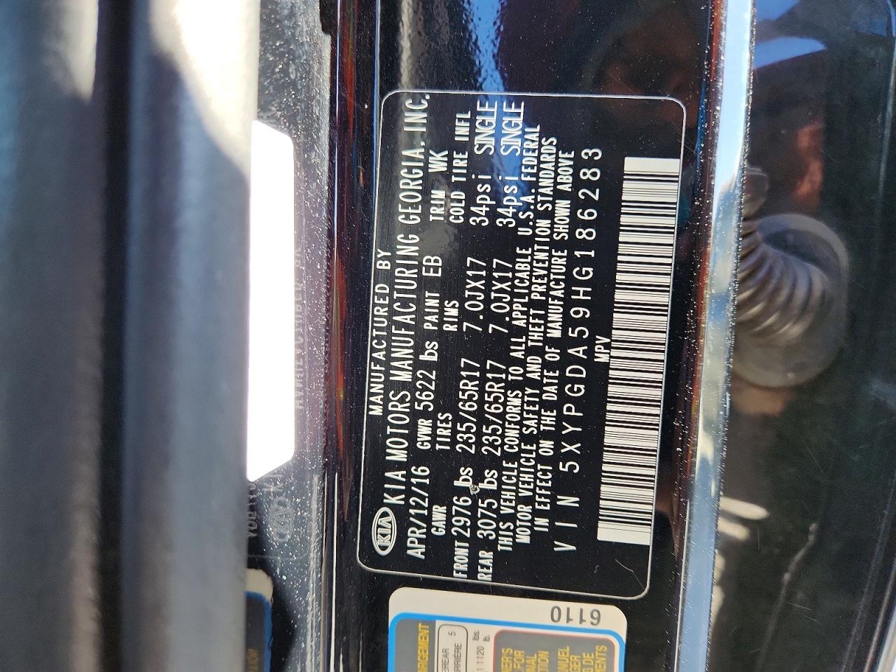 2017 KIA SORENTO LX photo 23