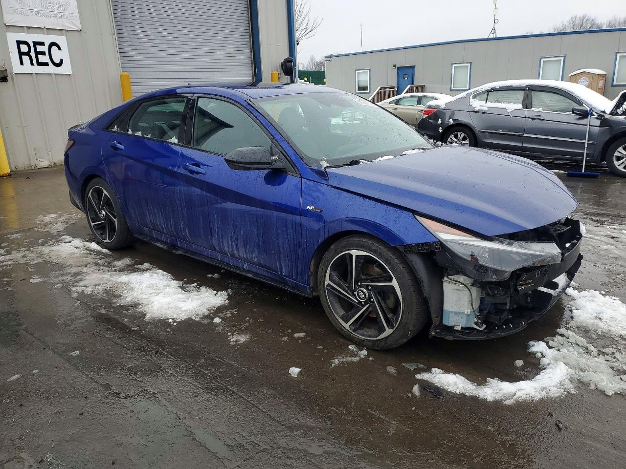 2021 HYUNDAI ELANTRA N LINE photo 4