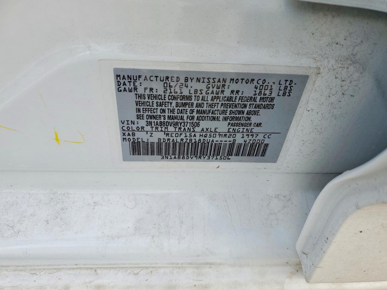 2024 NISSAN SENTRA SR photo 12