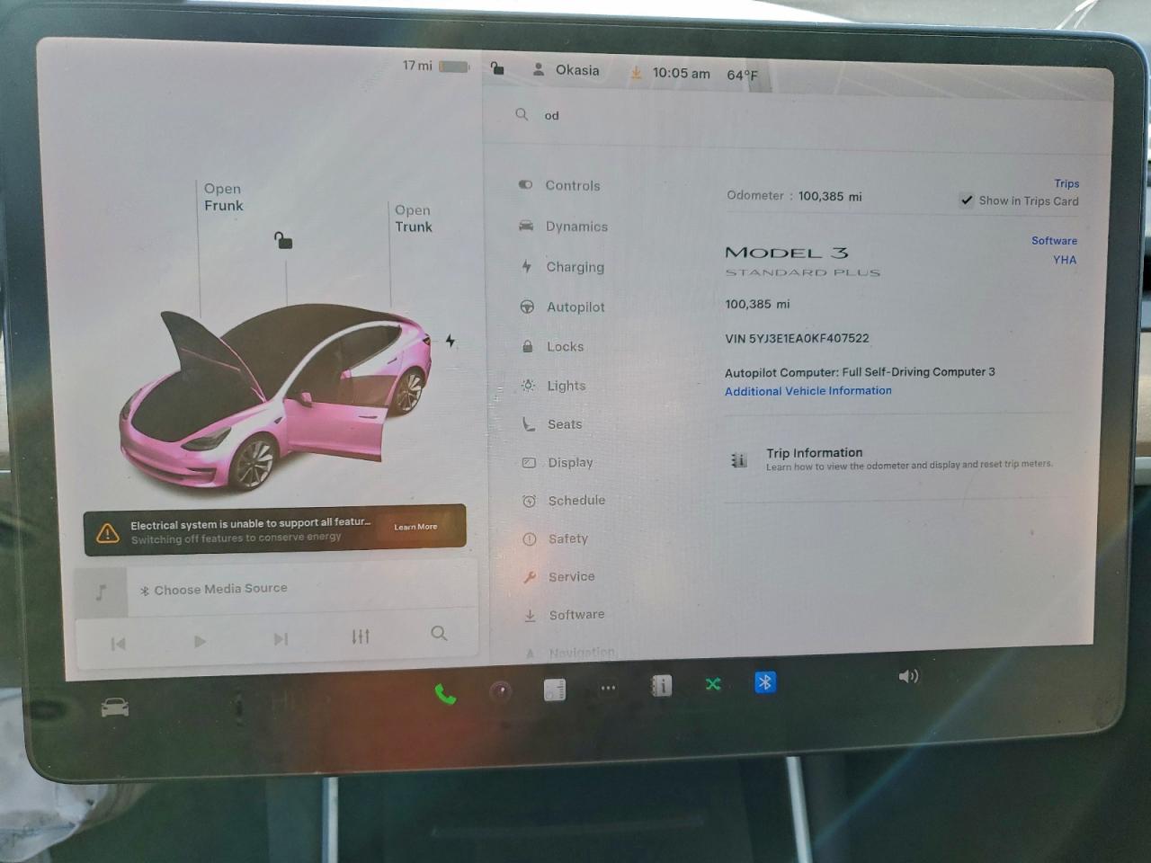 2019 TESLA MODEL 3 photo 9