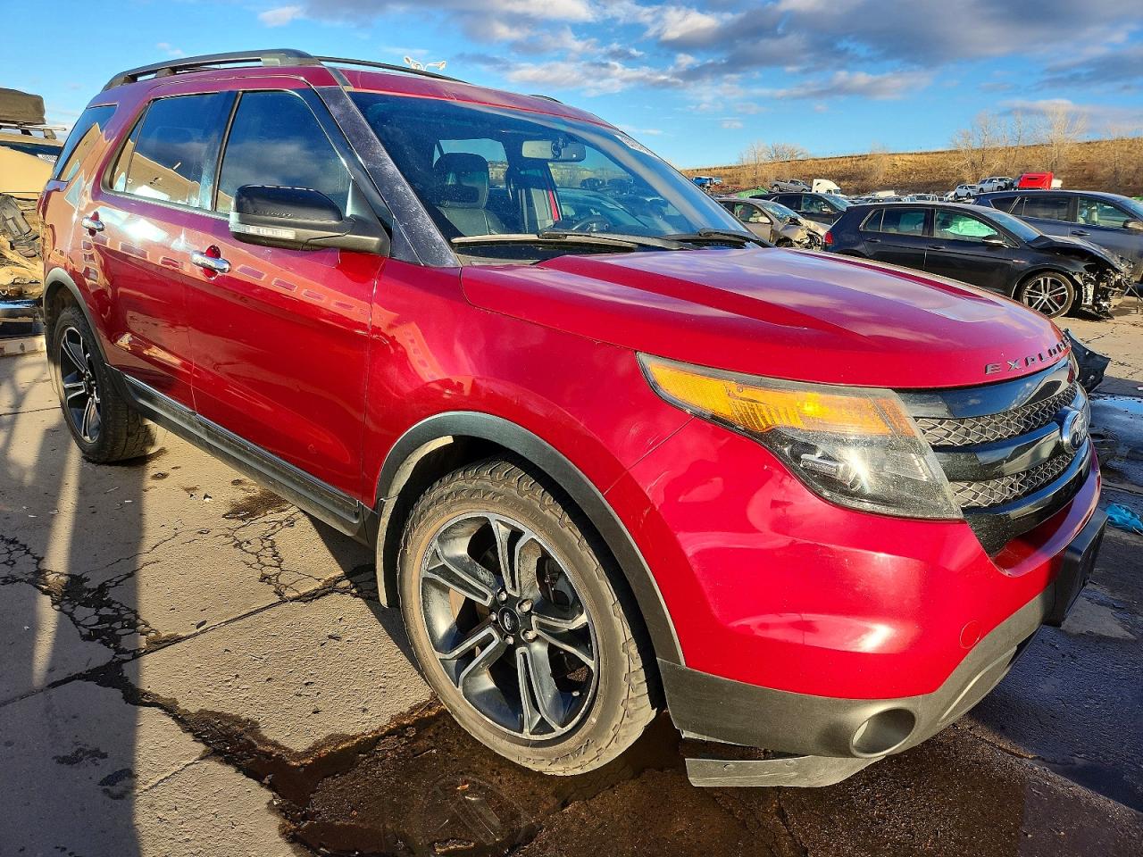2013 FORD EXPLORER SPORT photo 4
