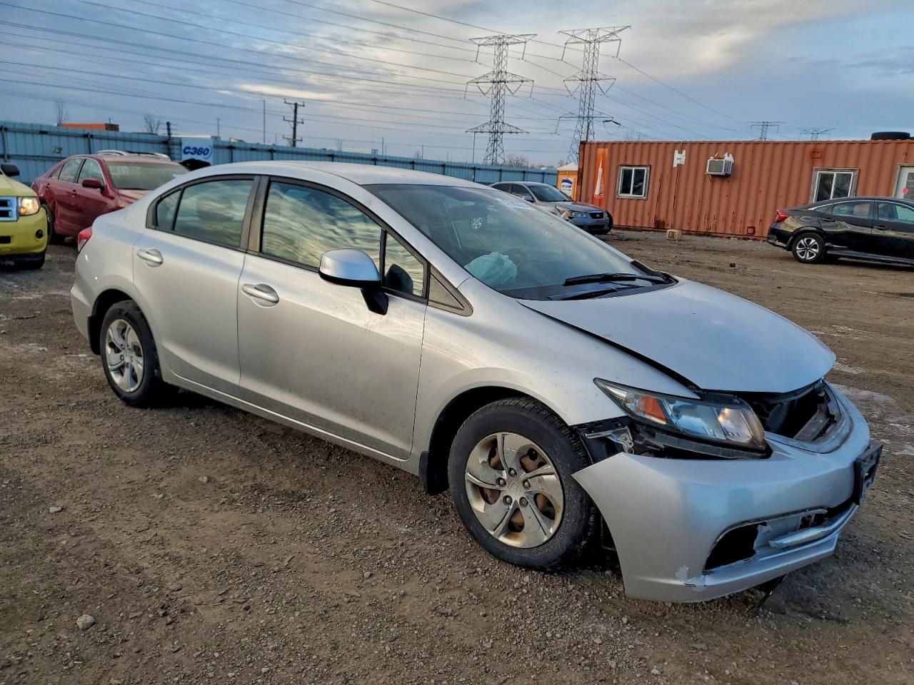 2013 HONDA CIVIC LX photo 4