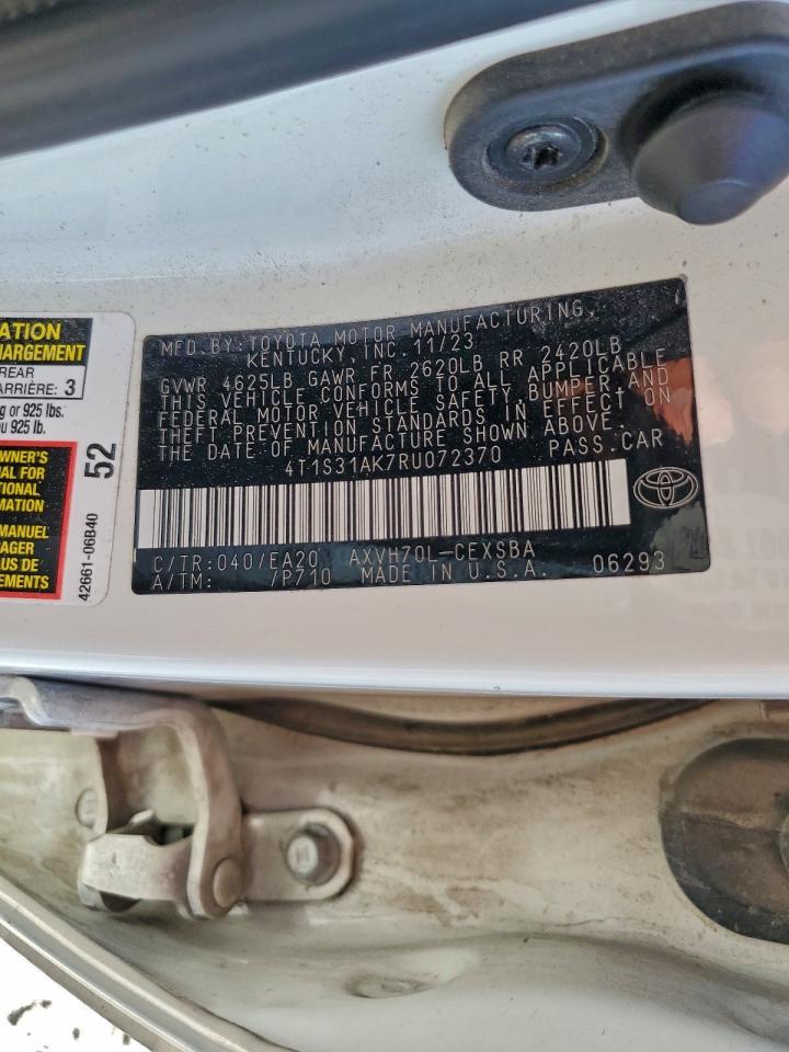 2024 TOYOTA CAMRY SE NIGHT SHADE photo 13