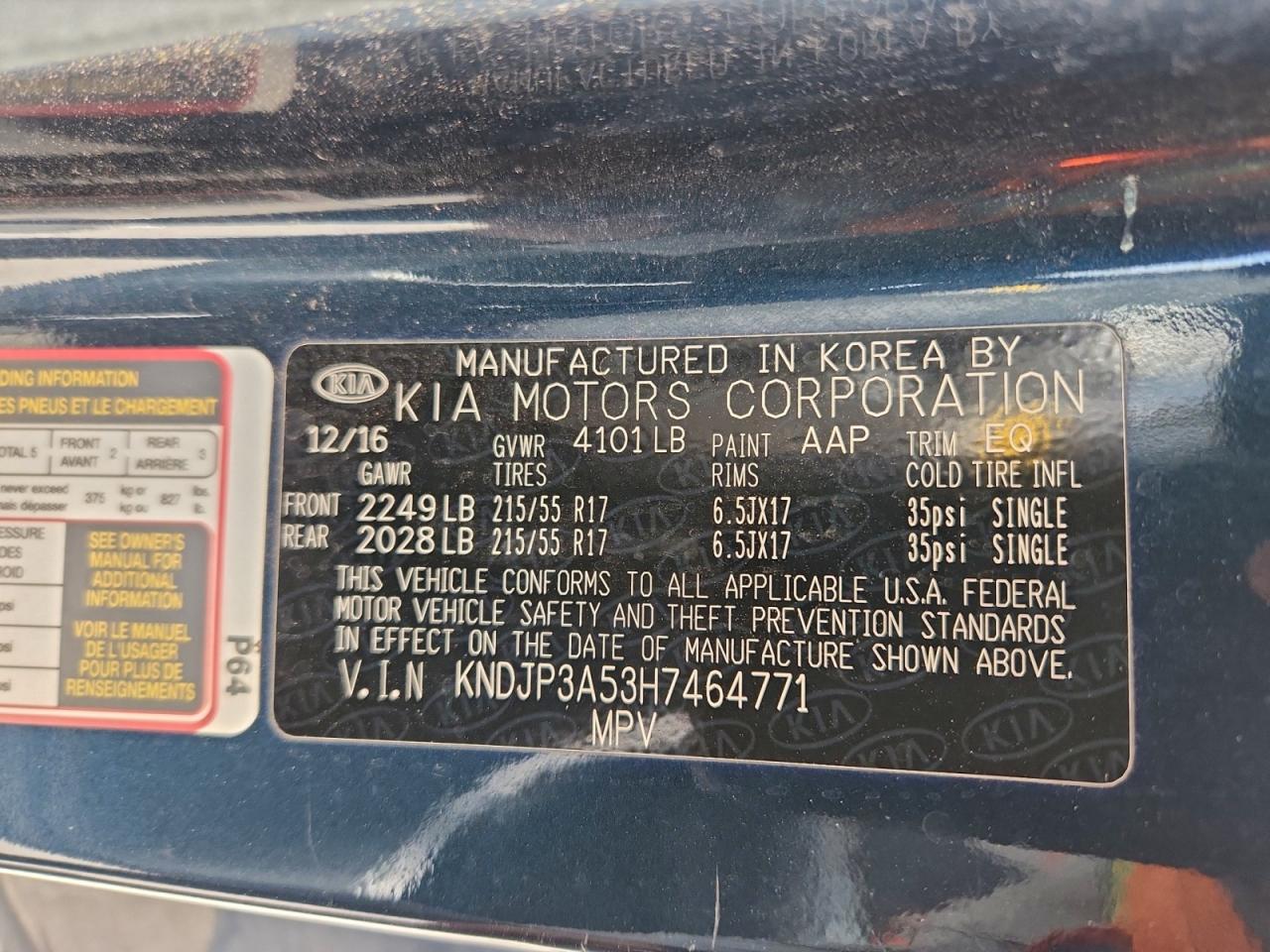 2017 KIA SOUL + photo 13