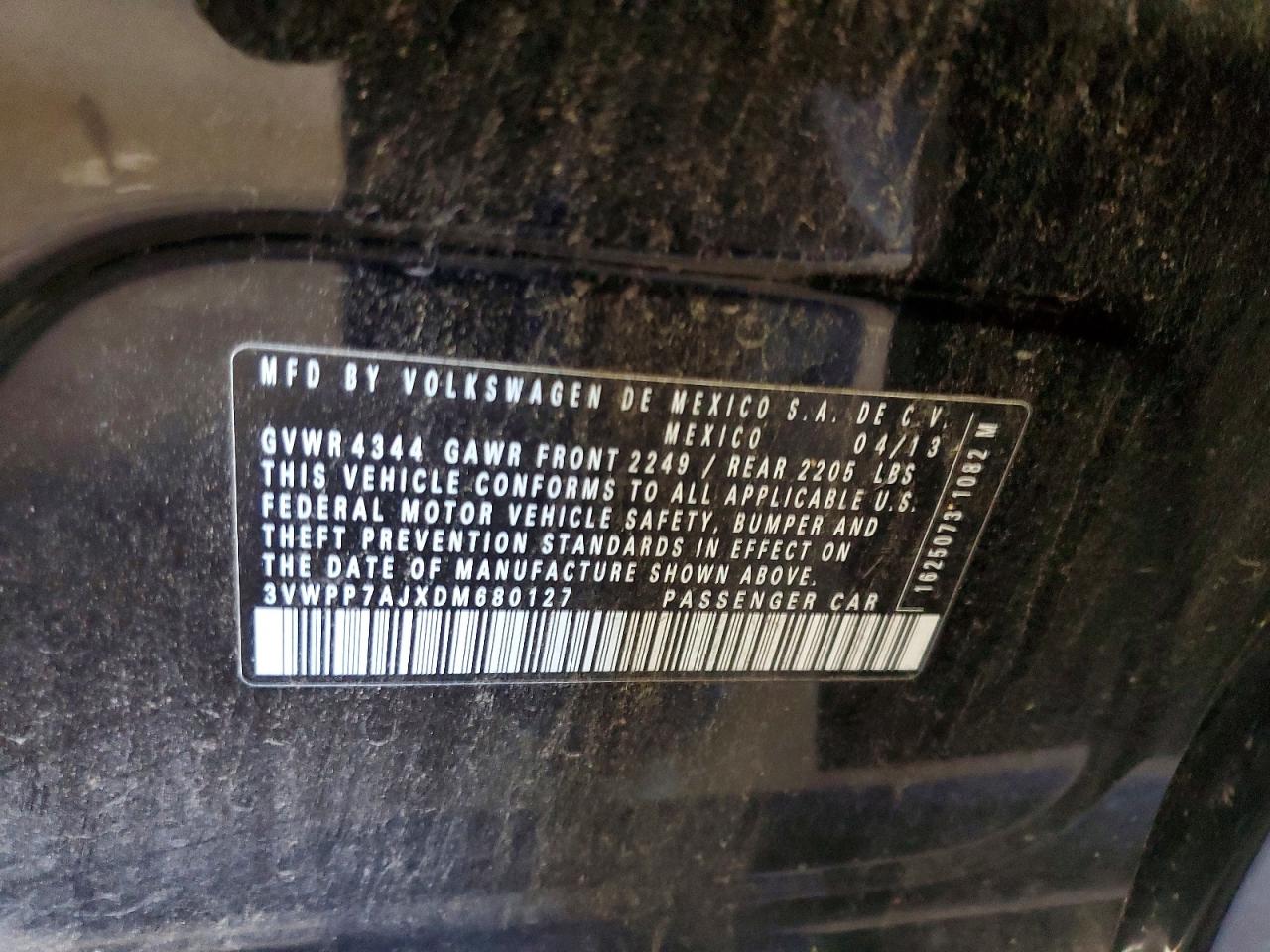 2013 VOLKSWAGEN JETTA S photo 12