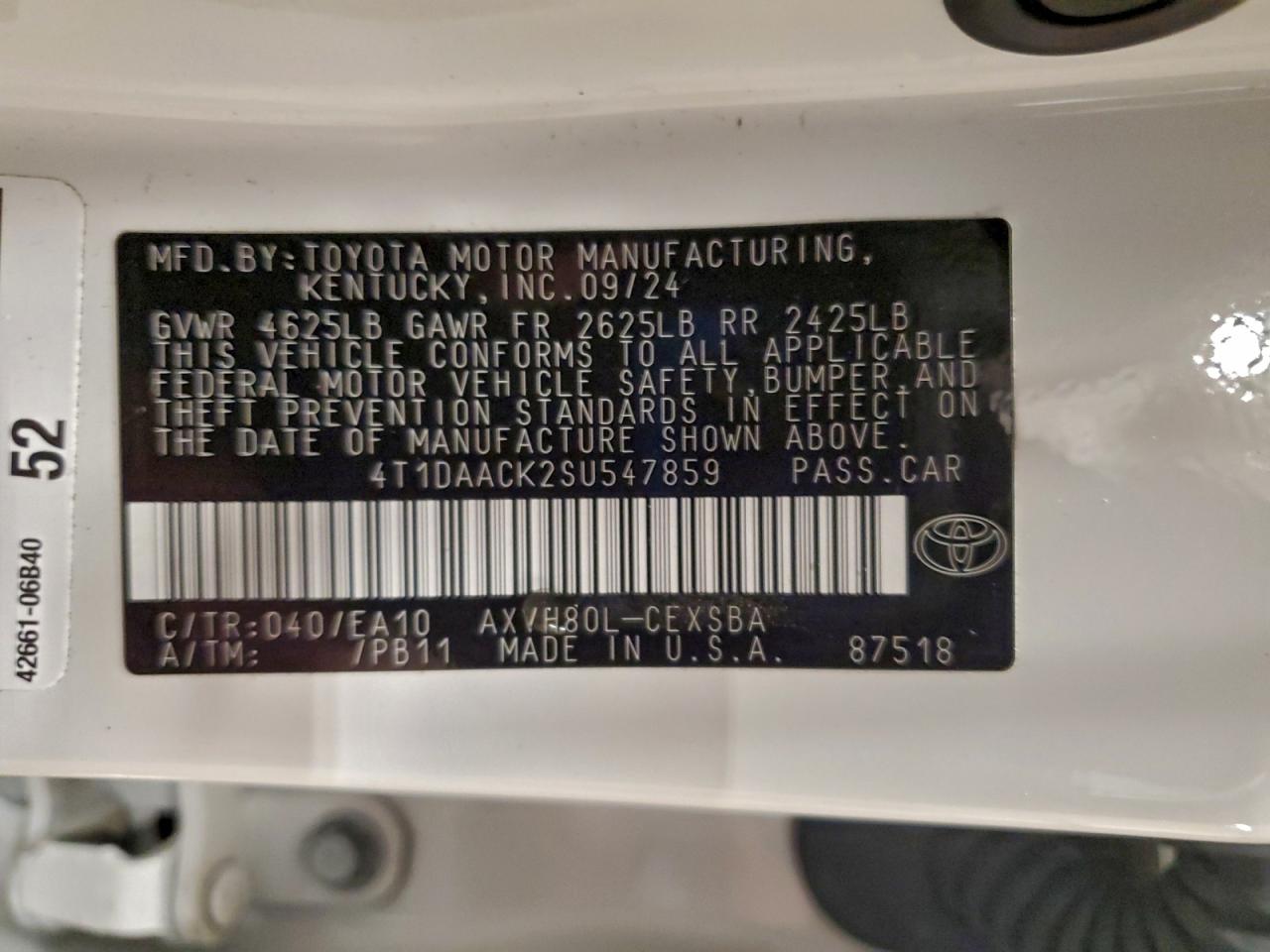2025 TOYOTA CAMRY XSE photo 13