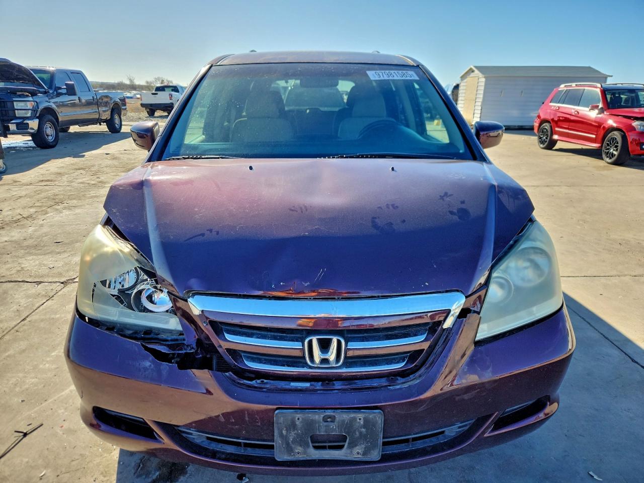2007 HONDA ODYSSEY EX photo 5