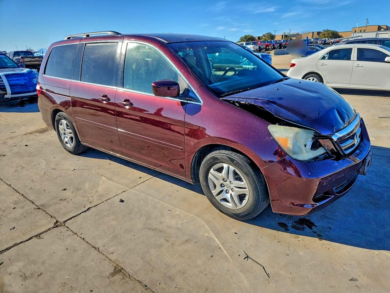 2007 HONDA ODYSSEY EX photo 4