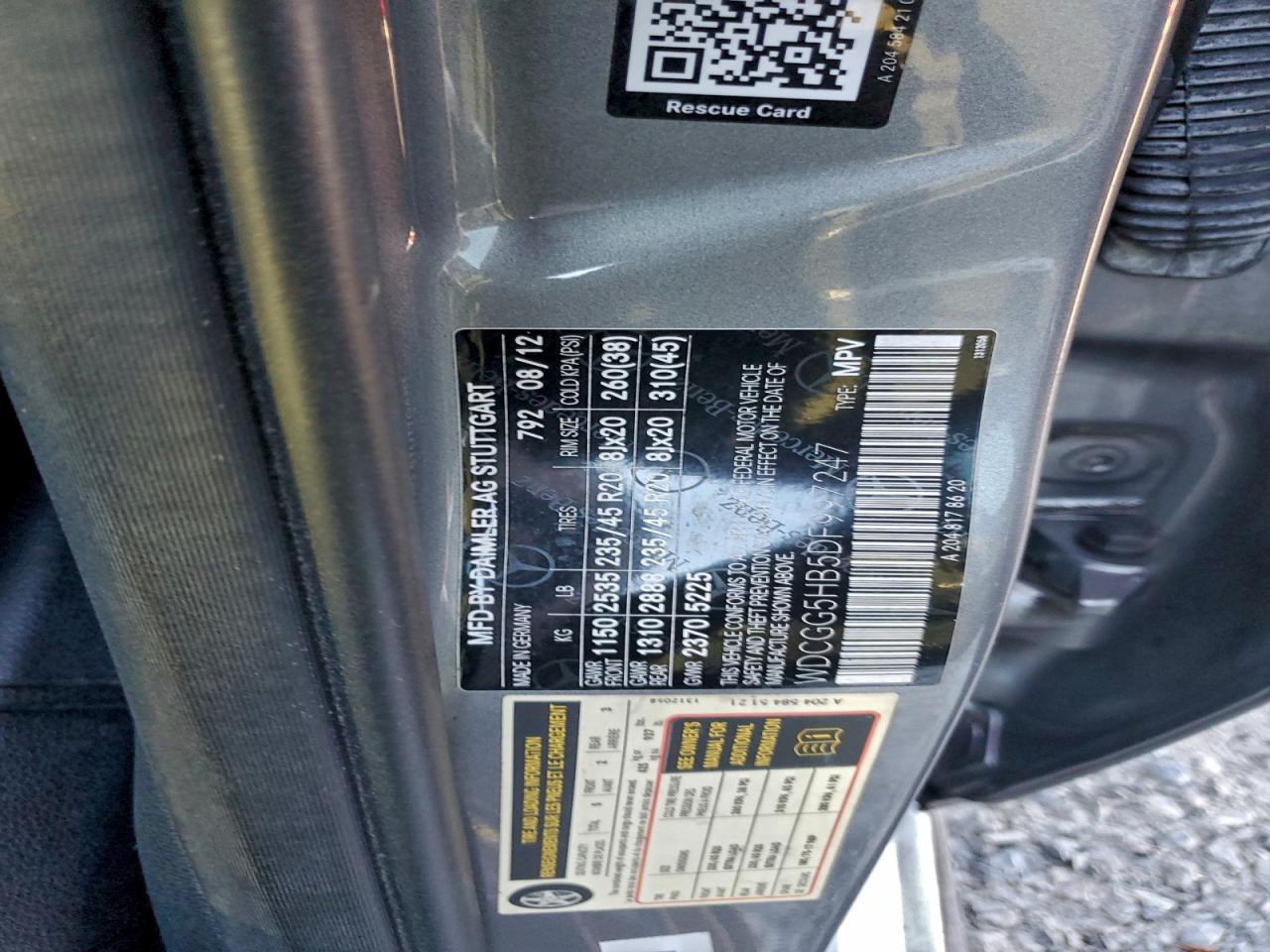 2013 MERCEDES-BENZ GLK 350 photo 13