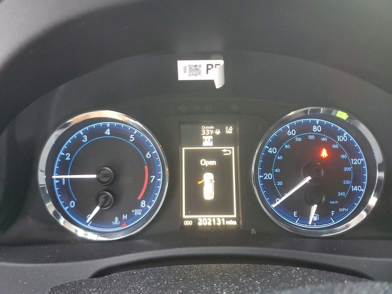 2017 TOYOTA COROLLA photo 9