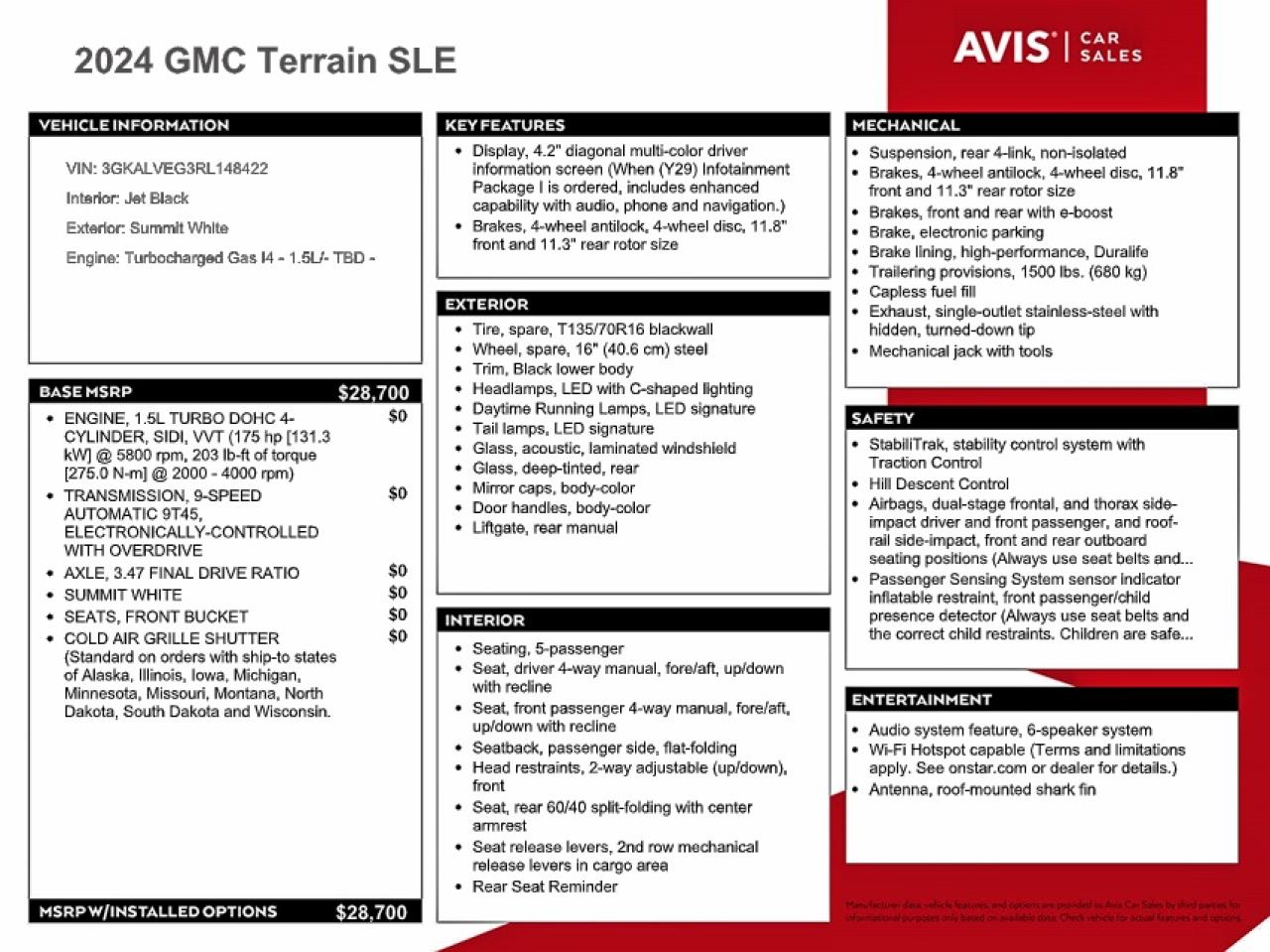 2024 GMC TERRAIN SLT photo 13