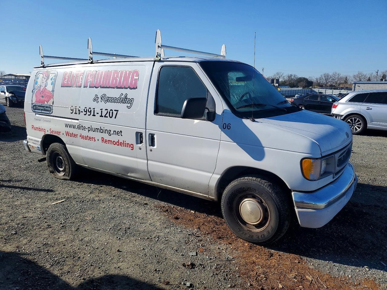 2002 FORD E150 UTILITY / SERVICE VAN photo 4