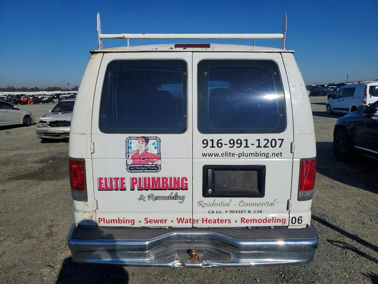 2002 FORD E150 UTILITY / SERVICE VAN photo 6