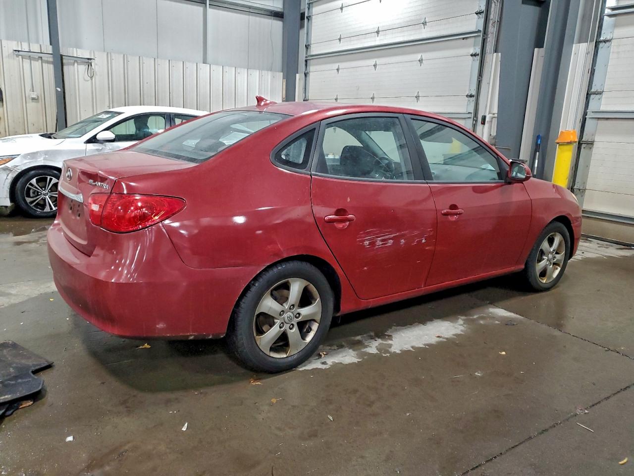 2010 HYUNDAI ELANTRA BLUE photo 3