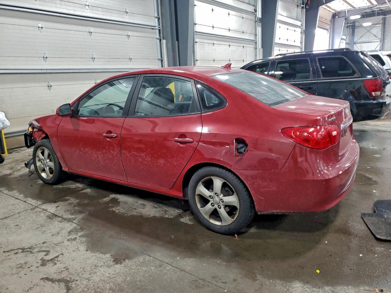 2010 HYUNDAI ELANTRA BLUE photo 2