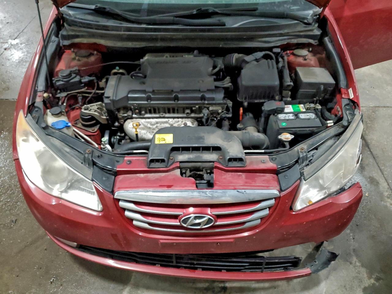 2010 HYUNDAI ELANTRA BLUE photo 11