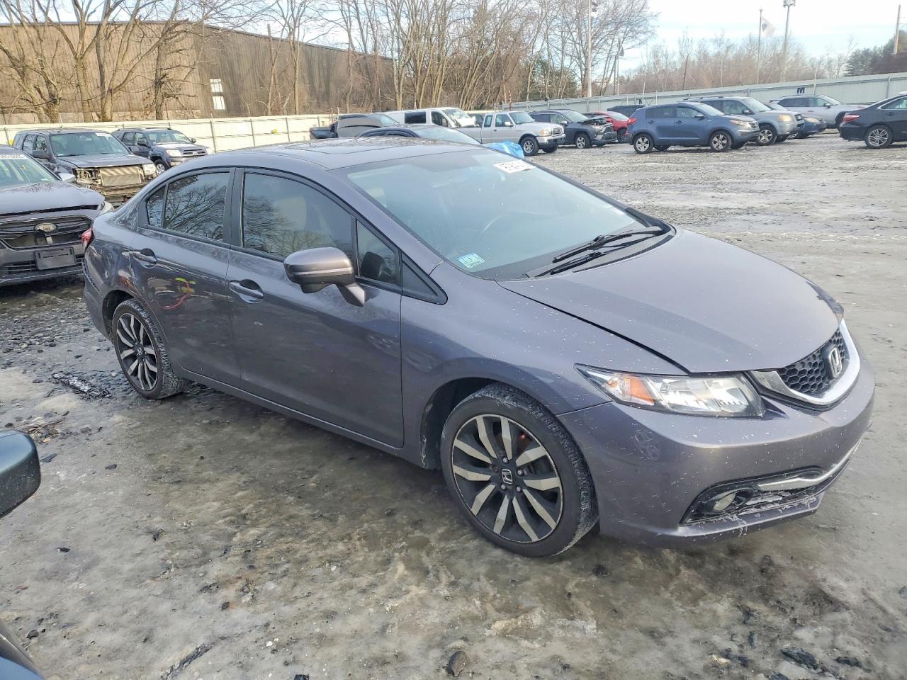 2014 HONDA CIVIC EXL photo 4
