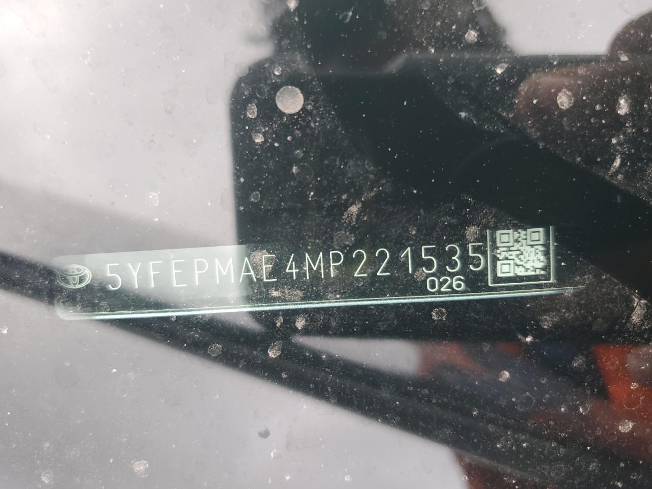 2021 TOYOTA COROLLA LE photo 12