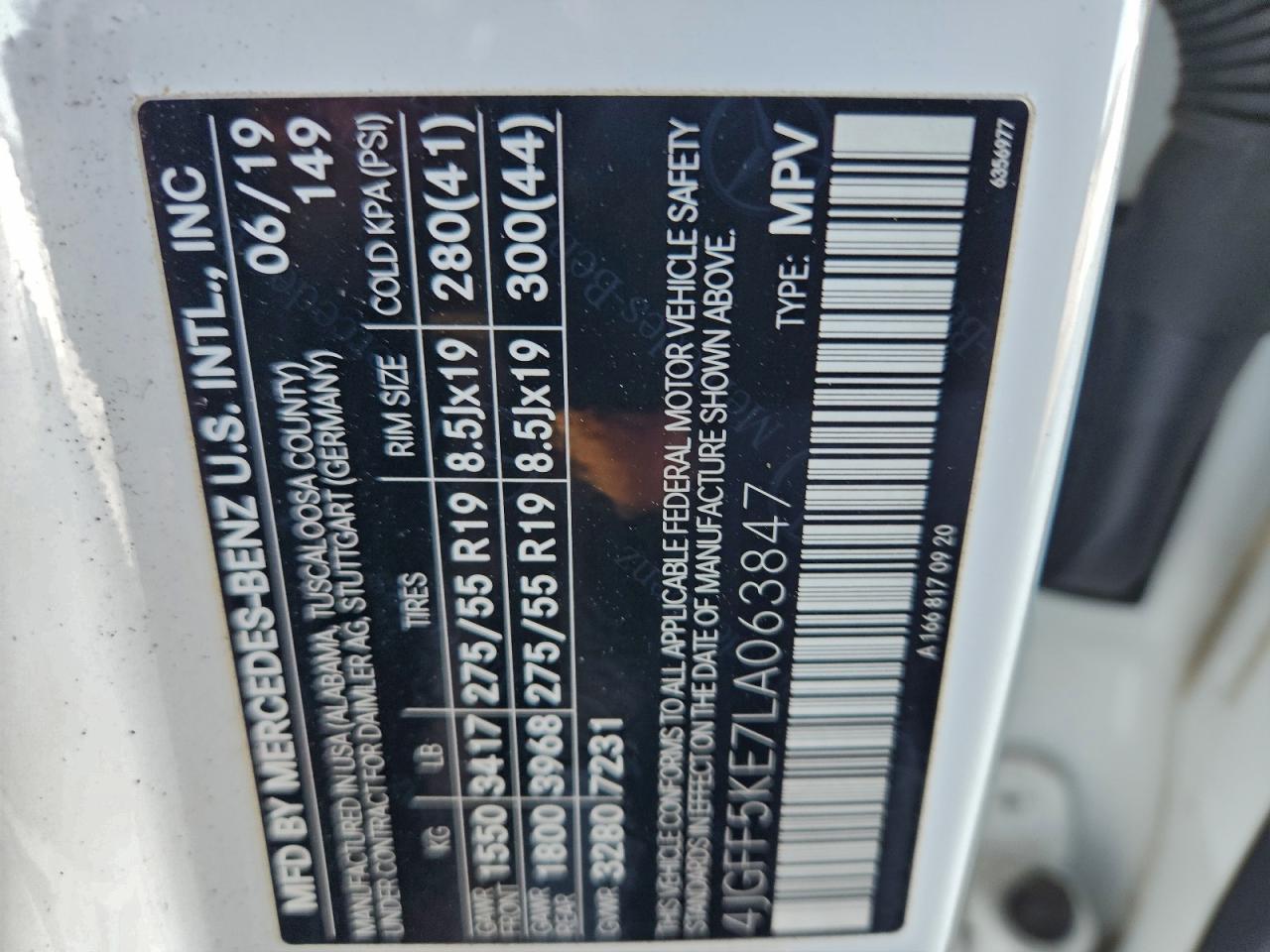 2020 MERCEDES-BENZ GLS 450 4MATIC photo 25