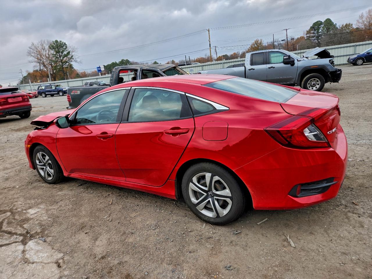 2017 HONDA CIVIC LX photo 2