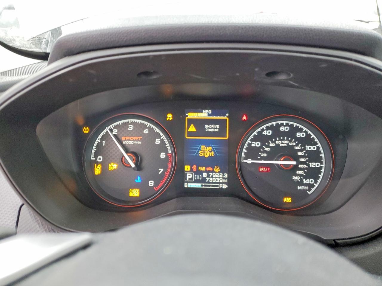 2019 SUBARU FORESTER SPORT photo 9