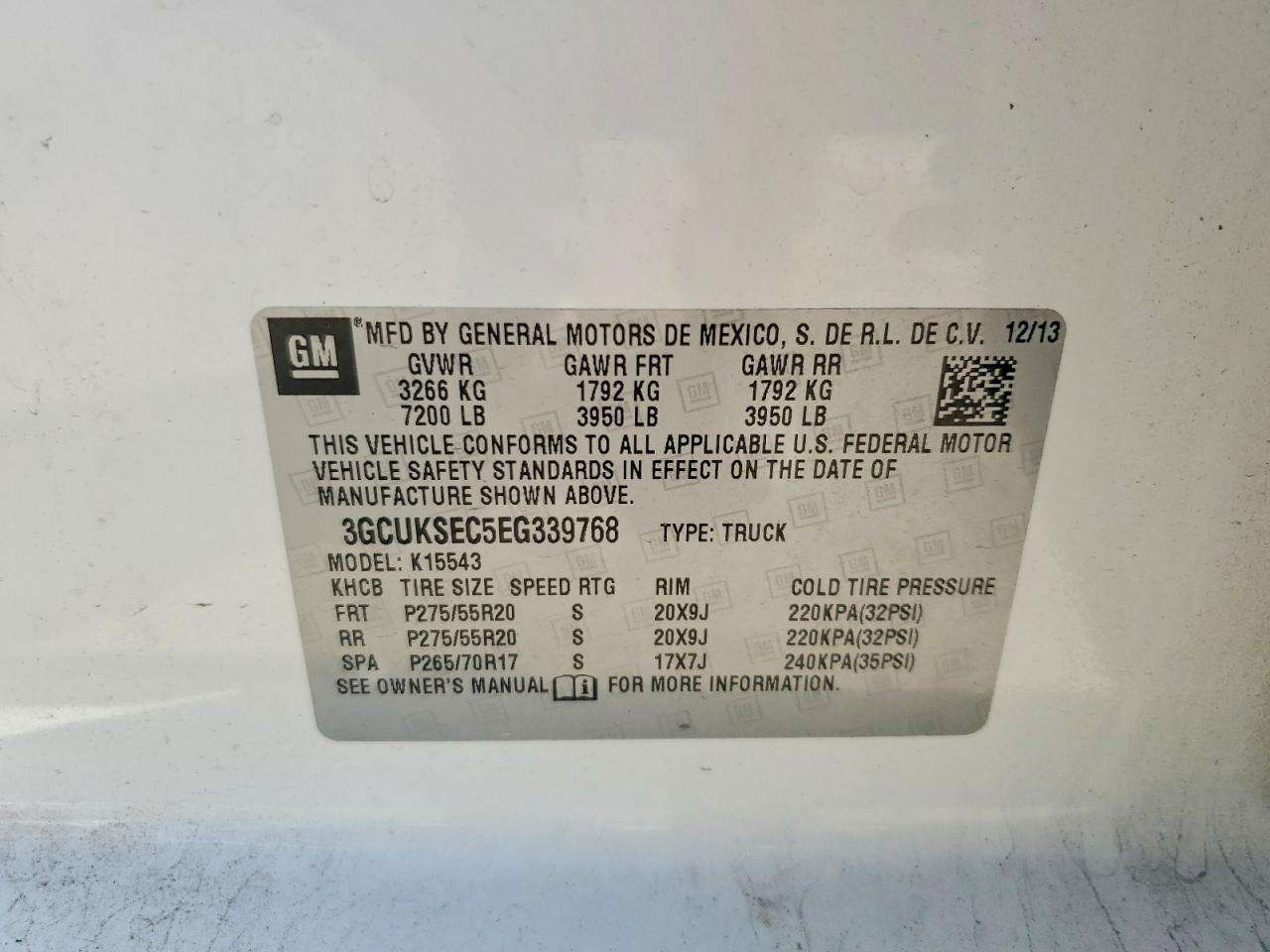 2014 CHEVROLET SILVERADO K1500 LTZ photo 12