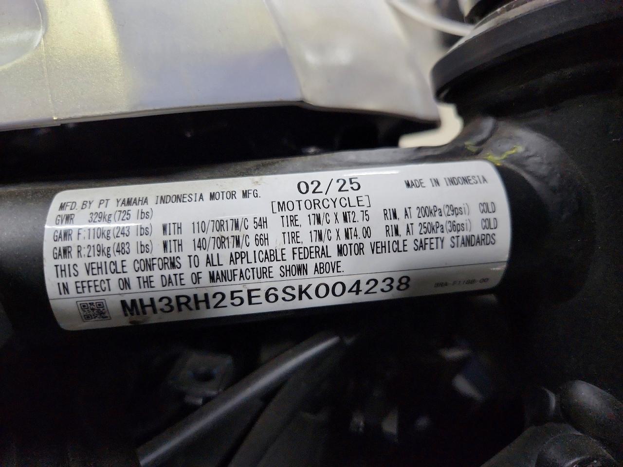 2025 YAMAHA YFZ320 A photo 9