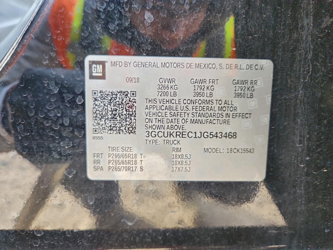 2018 CHEVROLET SILVERADO K1500 LT photo 13