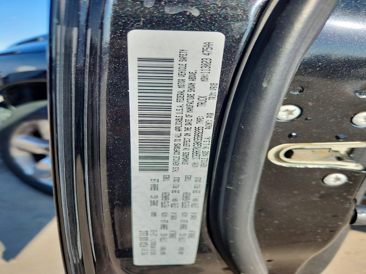 2019 RAM 1500 CLASSIC TRADESMAN photo 13