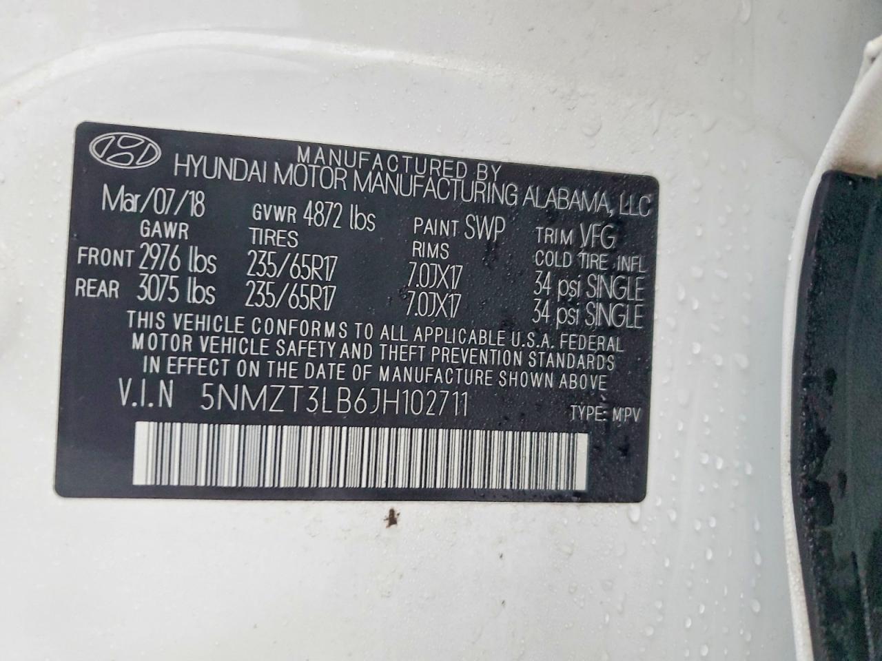 2018 HYUNDAI SANTA FE SPORT photo 13