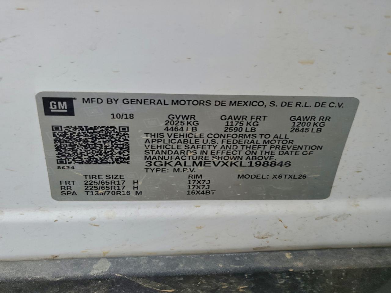 2019 GMC TERRAIN SLE photo 13