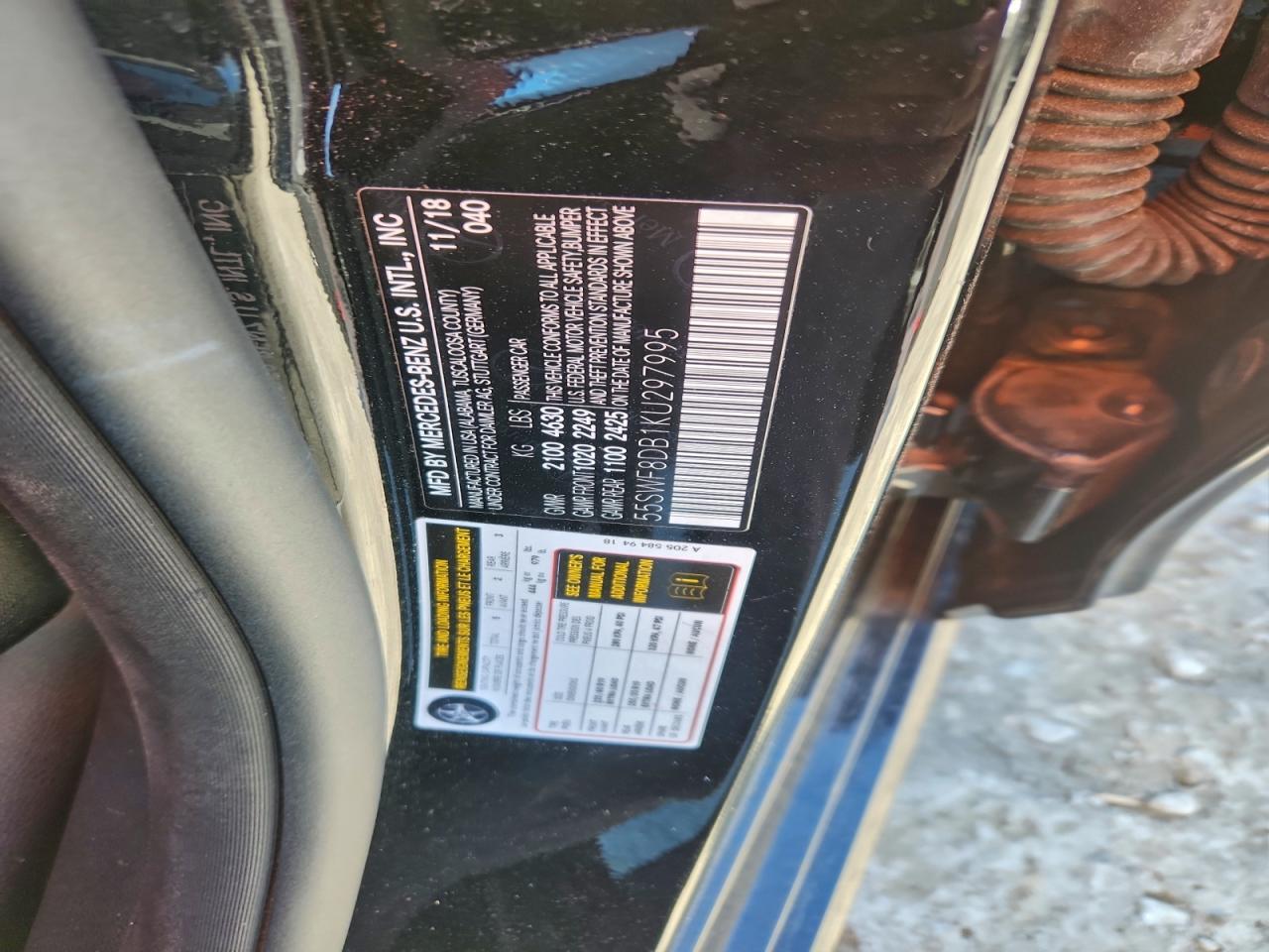 2019 MERCEDES-BENZ C 300 photo 12