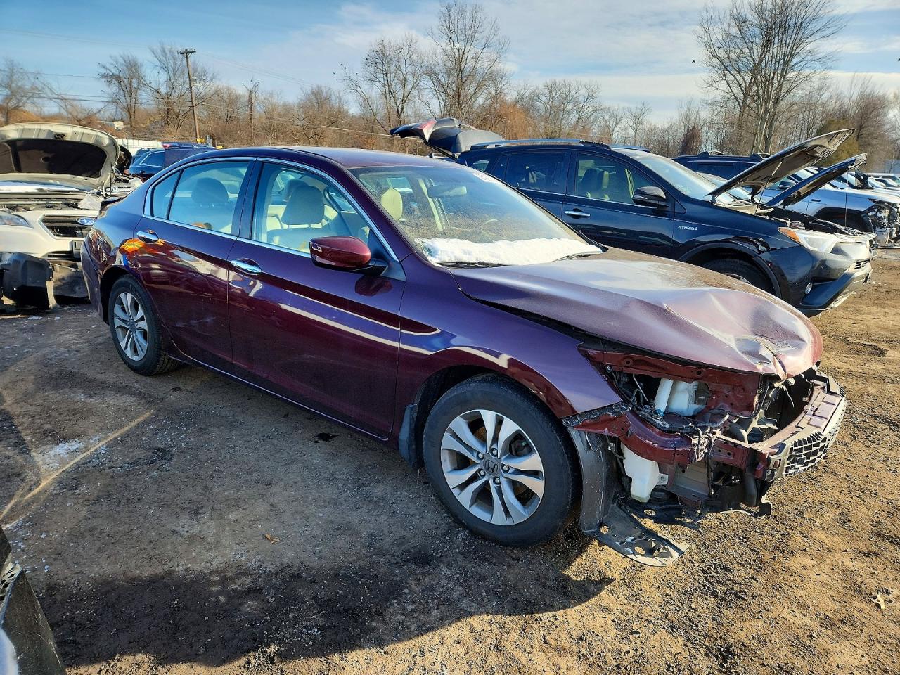 2015 HONDA ACCORD LX photo 4