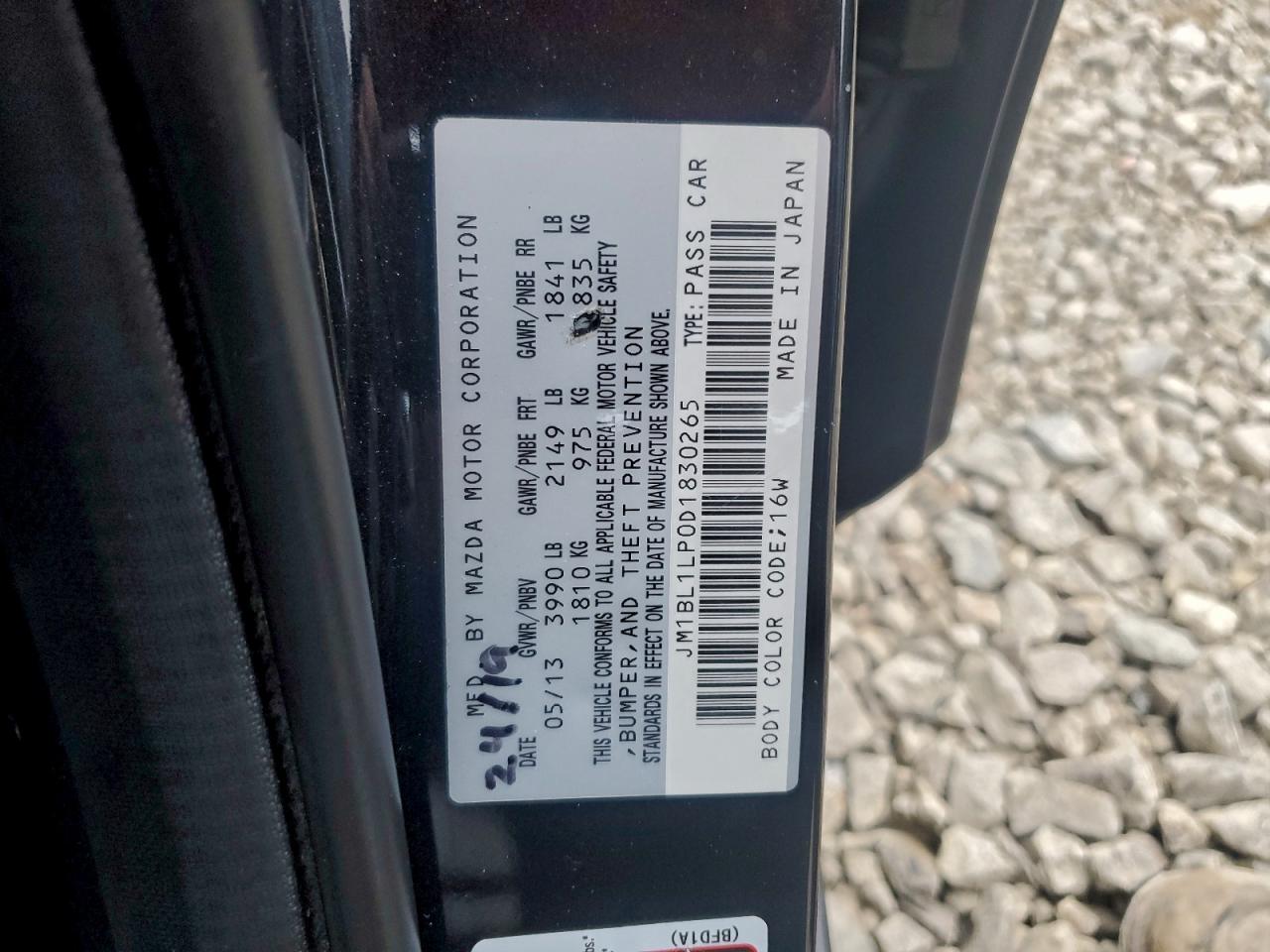 2013 MAZDA 3 I photo 12