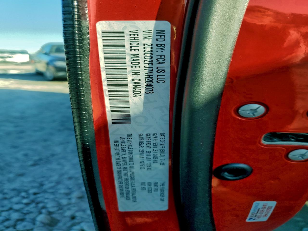 2022 DODGE CHALLENGER R/T SCAT PACK photo 12
