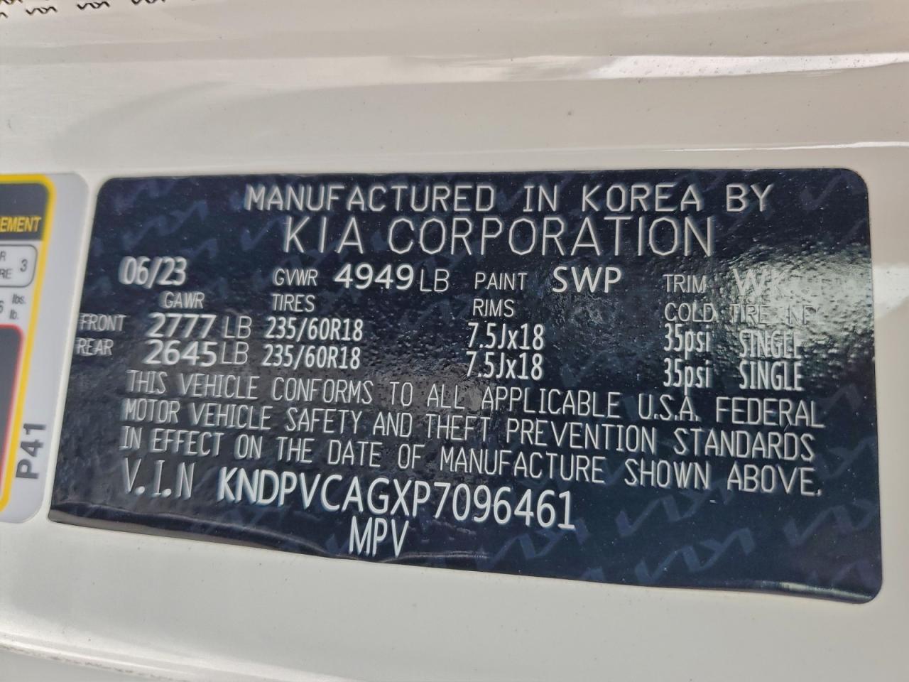 2023 KIA SPORTAGE EX photo 13