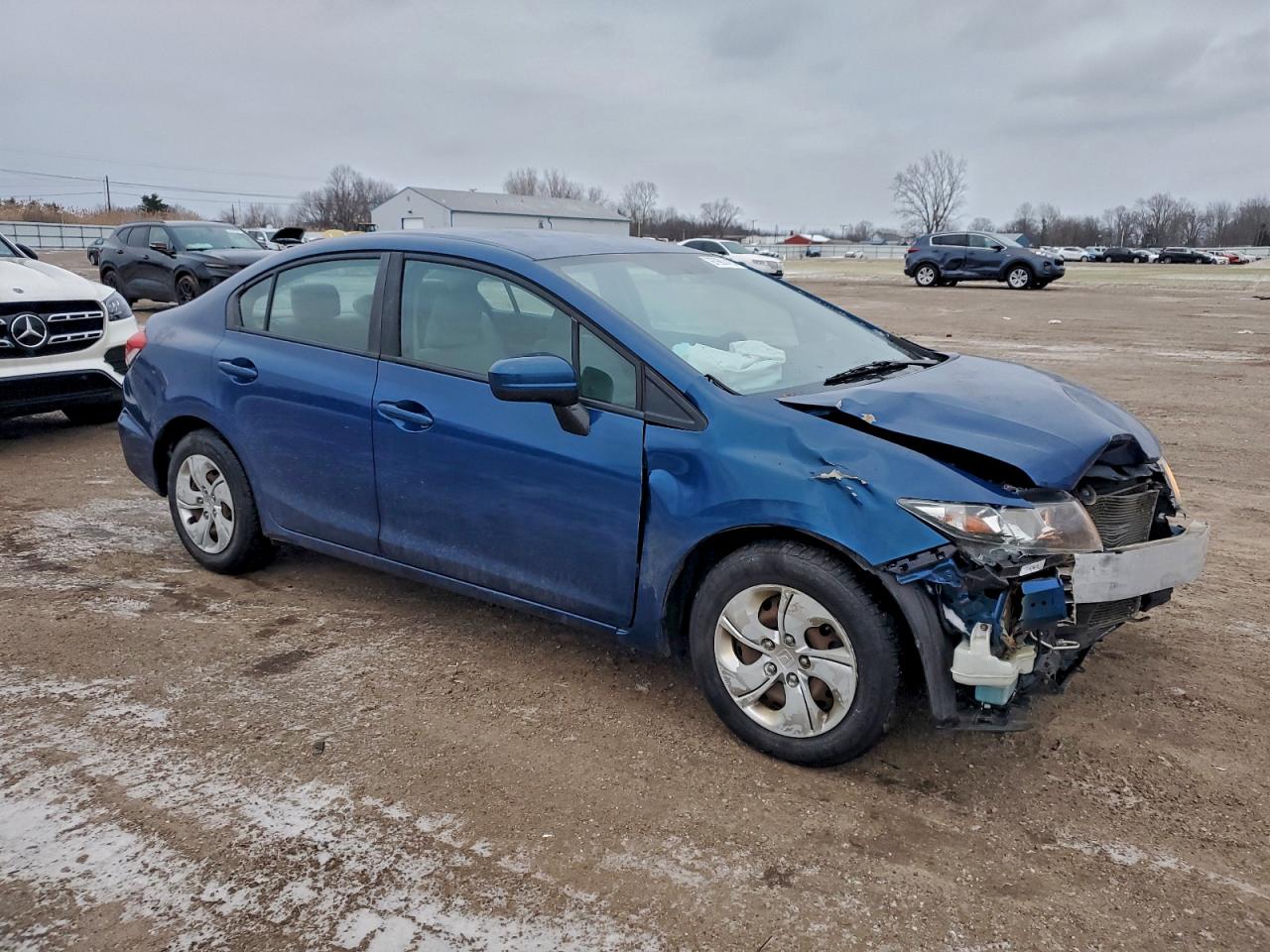 2014 HONDA CIVIC LX photo 4