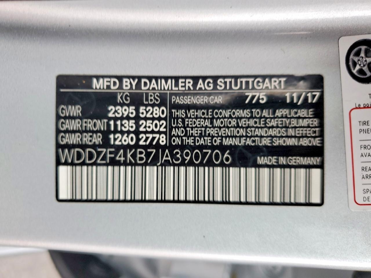 2018 MERCEDES-BENZ E 300 4MATIC photo 23