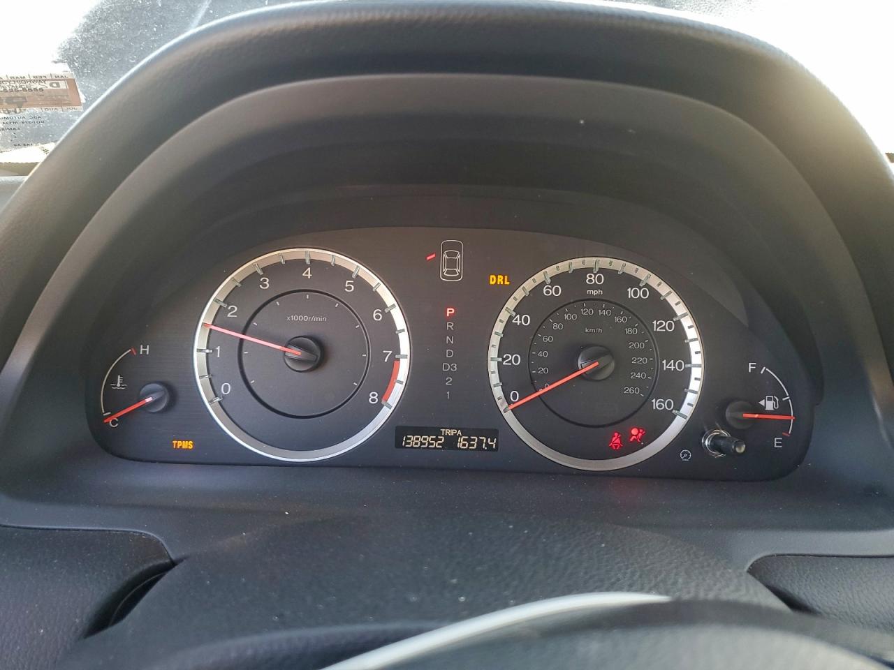 2011 HONDA ACCORD EXL photo 9