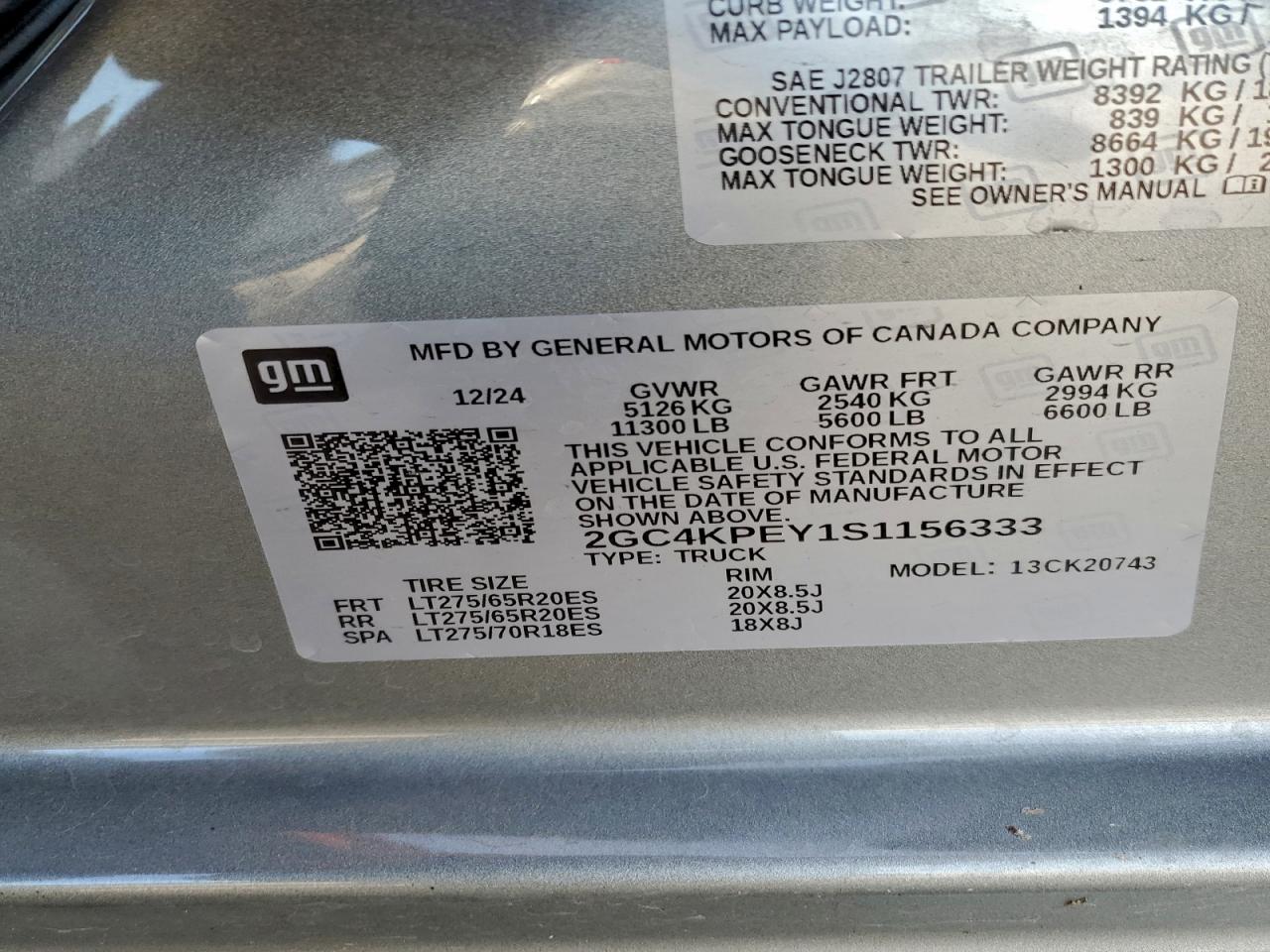2025 CHEVROLET SILVERADO K2500 HEAVY DUTY LTZ photo 12