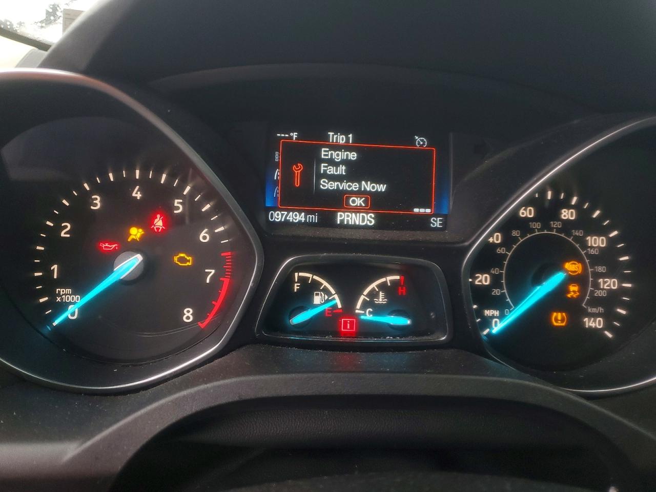 2018 FORD ESCAPE S photo 9