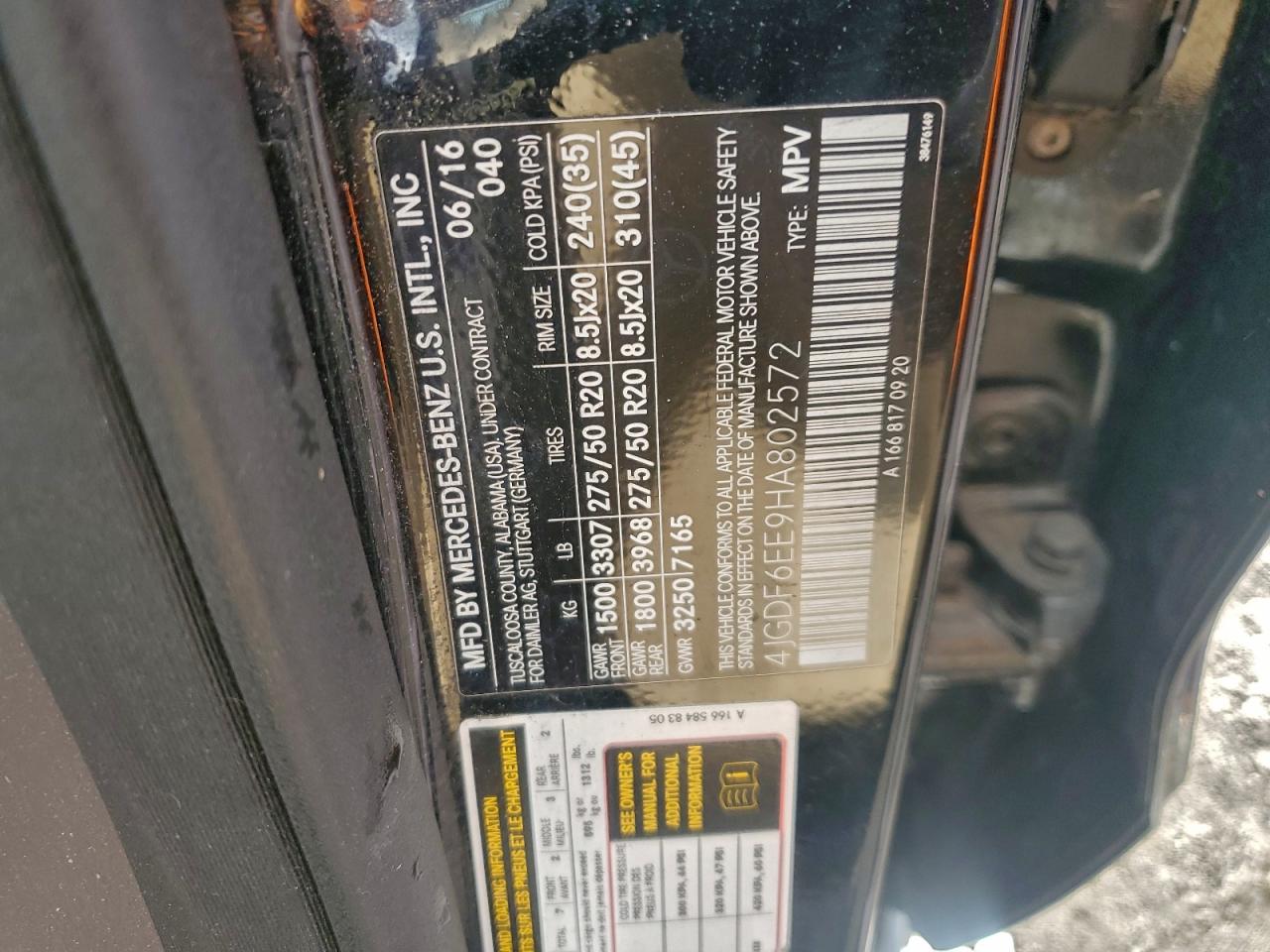 2017 MERCEDES-BENZ GLS 450 4MATIC photo 13