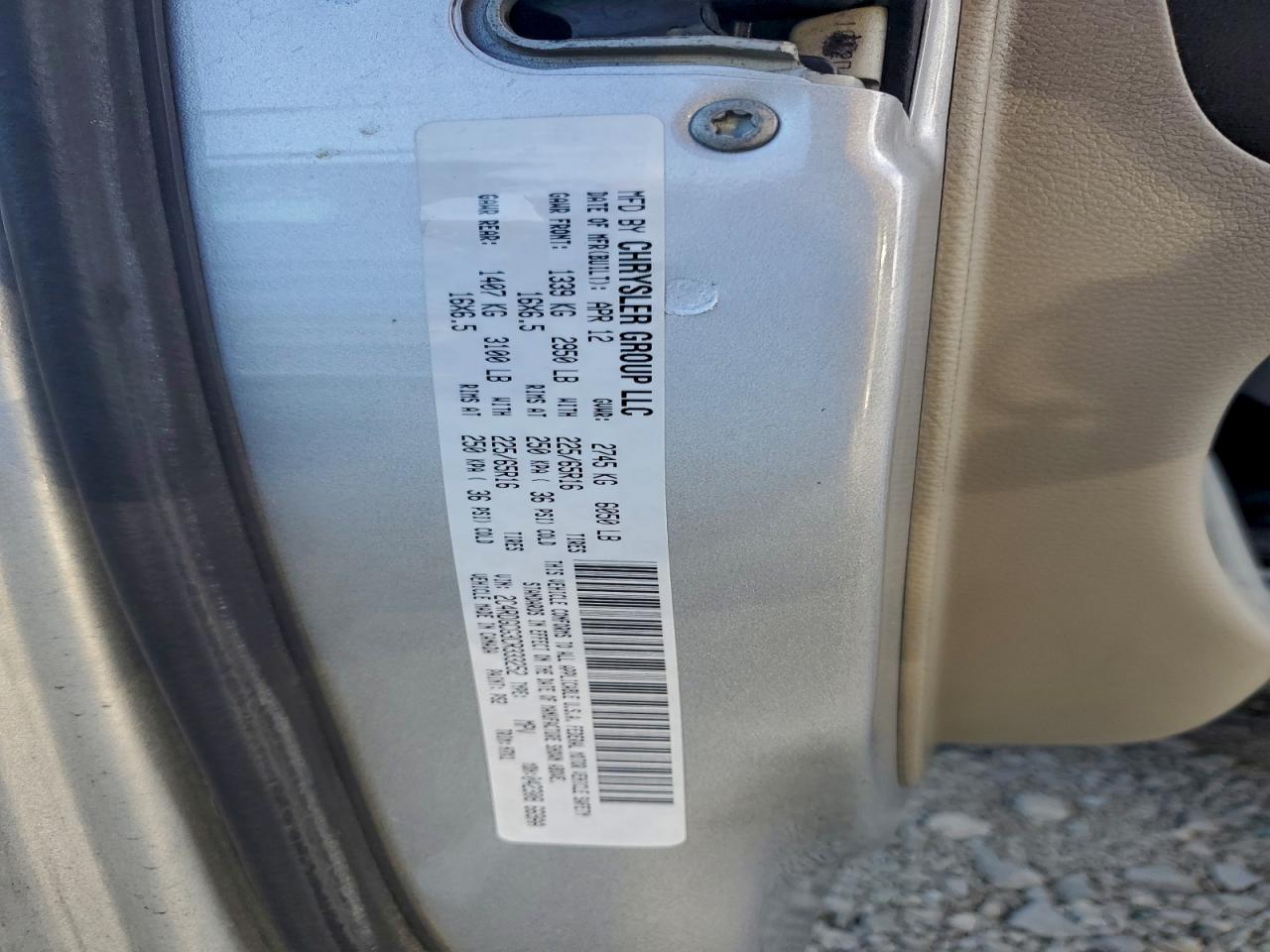 2012 DODGE GRAND CARAVAN SXT photo 13
