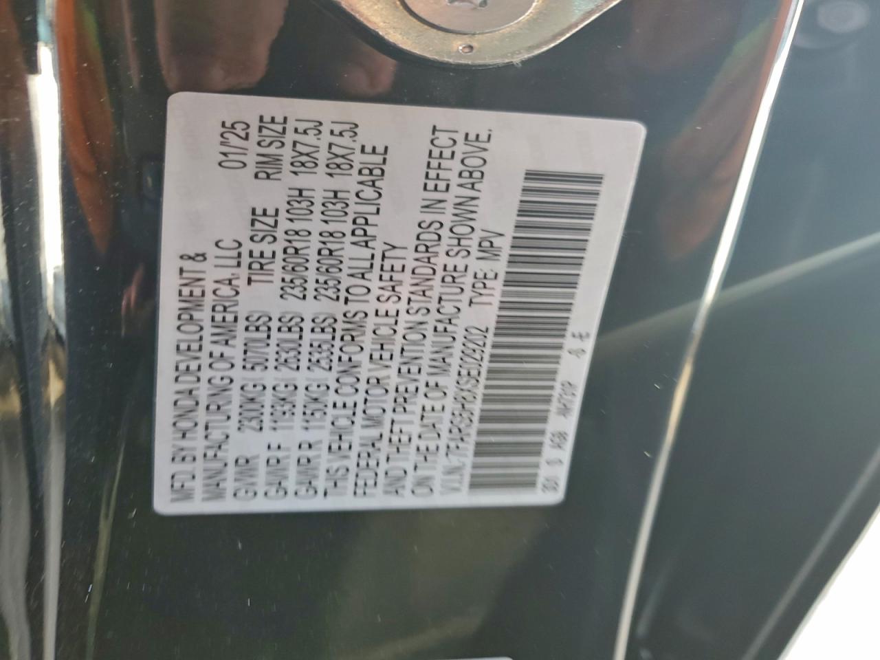 2025 HONDA CR-V SPORT-L photo 13