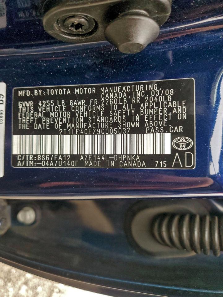 2009 TOYOTA COROLLA MATRIX S photo 12